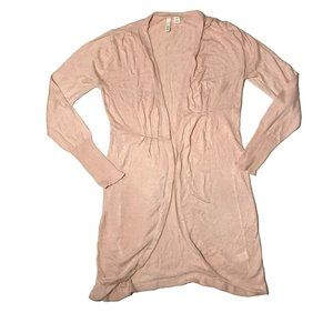 Frenchi Long Sweater Tunic Cardigan Cowl Longsleev